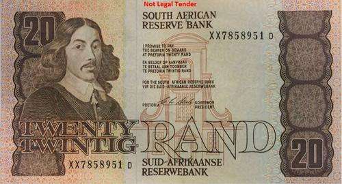 CRAZY R1 START!!! CL Stals R20 VF+ XX Replacement Note
