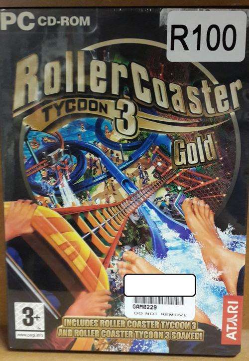 Roler Coster Tycoon 3 Gold