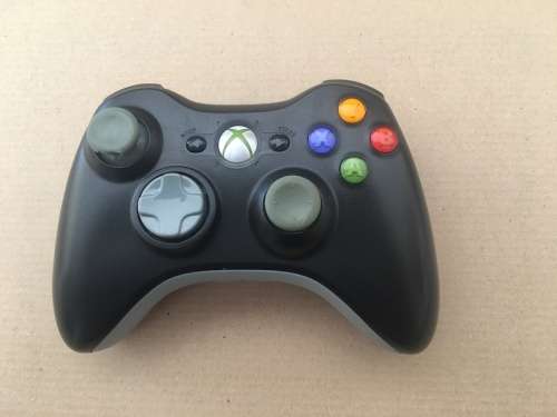 XBox 360 Controller Black And Grey 02880188246003
