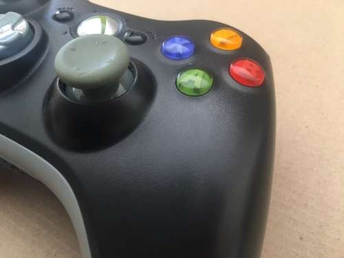 XBox 360 Controller Black And Grey 02880188246003
