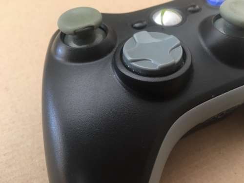 XBox 360 Controller Black And Grey 02880188246003