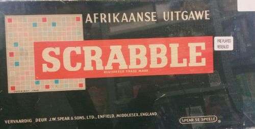 Scrabble Afrikaanse Uitgawe (P)