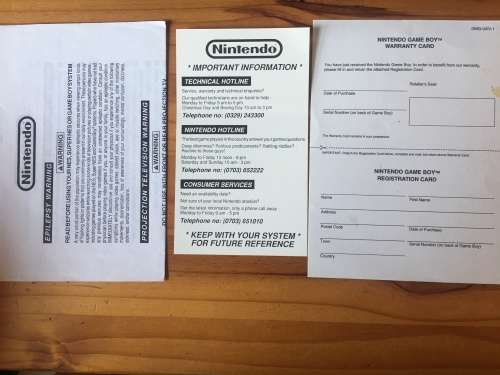Gameboy  (Boxed)