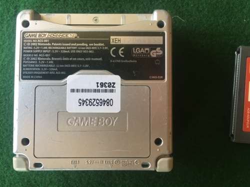 Nintendo Gameboy SP (Silver)