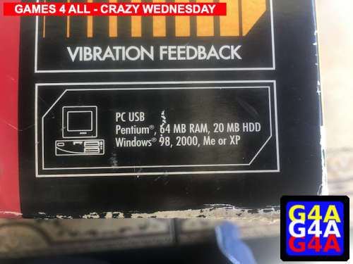 PC Logitech Vibration Feedback Wheel