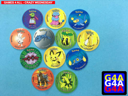 Pokemon Tazos Collection 4