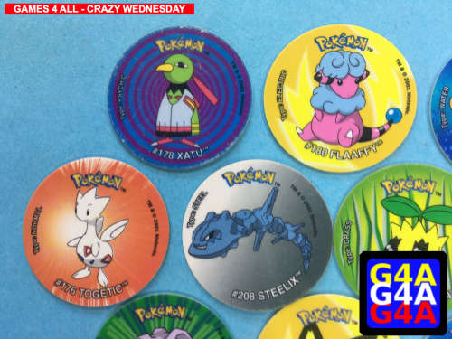 Pokemon Tazos Collection 4