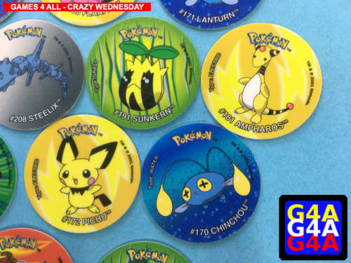 Pokemon Tazos Collection 4