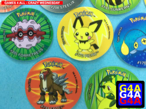 Pokemon Tazos Collection 4