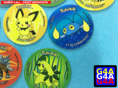Pokemon Tazos Collection 4
