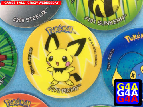 Pokemon Tazos Collection 4