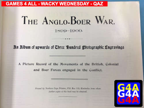 The Anglo Boer War 1899-1900