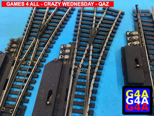 Lima HO 4 Right Switch Tracks