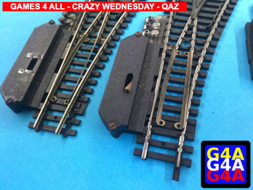 Lima HO 4 Right Switch Tracks