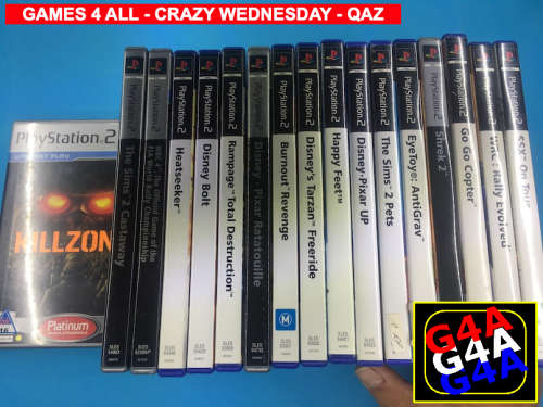 17 Mixed PS 2 Game Lot - See Pictures