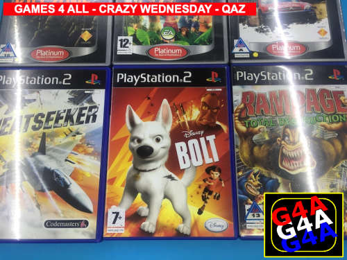 17 Mixed PS 2 Game Lot - See Pictures