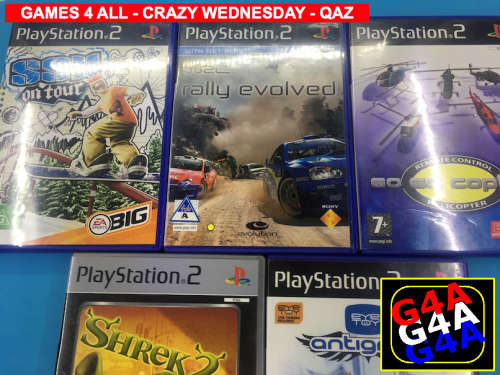 17 Mixed PS 2 Game Lot - See Pictures
