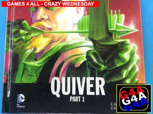 CRAZY WEDNESDAY - DC Comics Hardcove Green Arrow Quiver Part 1 - QAZ