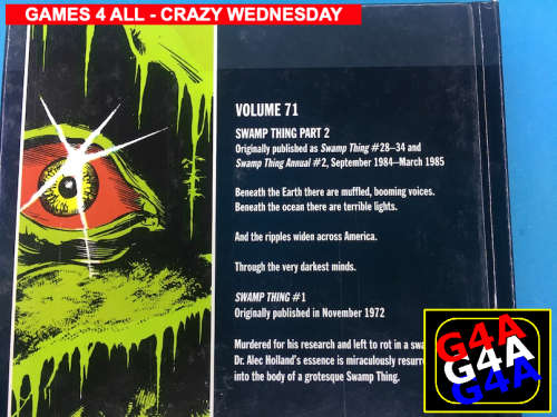 CRAZY WEDNESDAY - DC Comics Swamp Thing Part 2 - QAZ