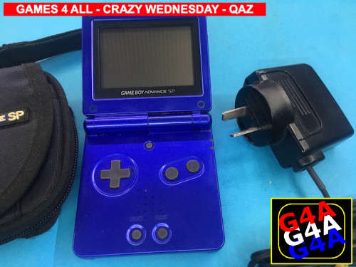 GamesBoy SP - Blue Unit - Working 100%