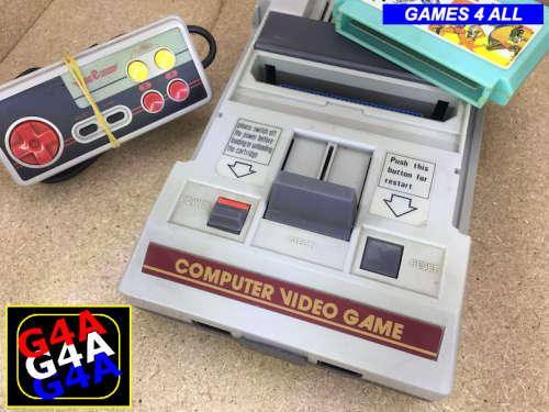 OLD TV Gaming System from the 1990`s & 22in1 Gaming Cartage - TESTED AND ALL WORKING