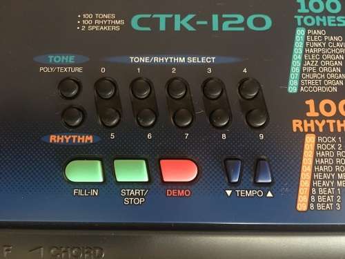 Casio CTK-120 WORKING 100%