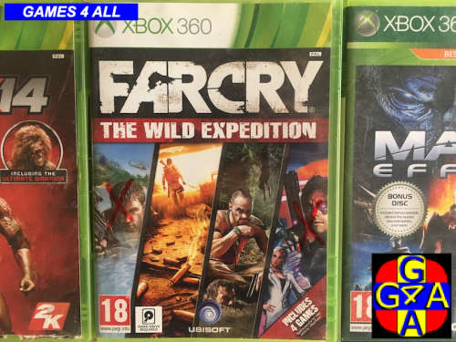 3 XBox 360 Games