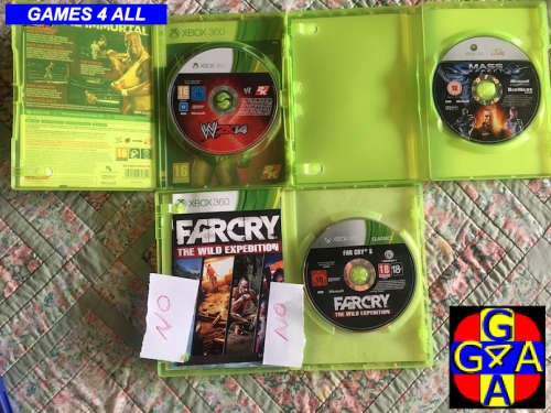 3 XBox 360 Games