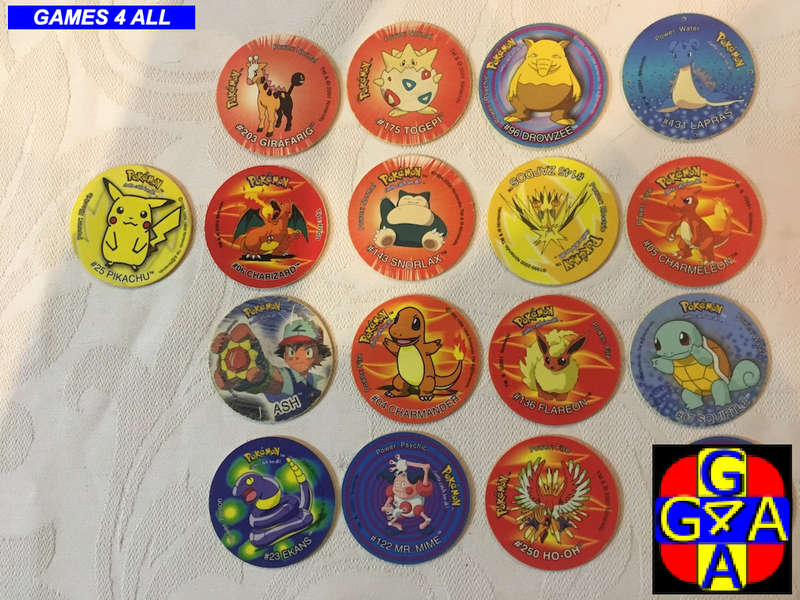 17 Pokemon TAZO Collection