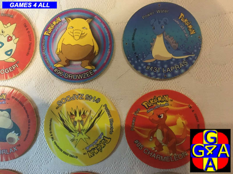17 Pokemon TAZO Collection