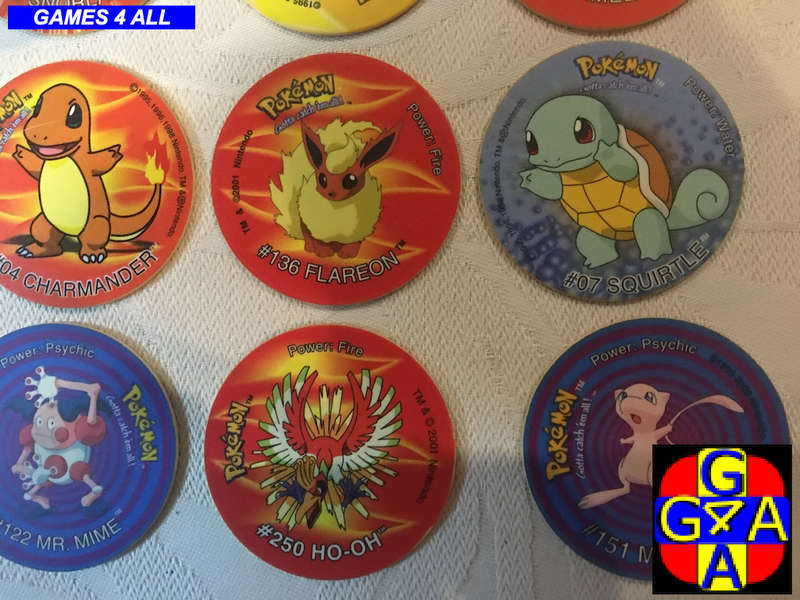17 Pokemon TAZO Collection