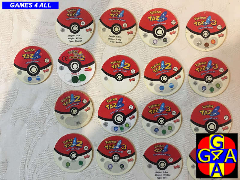 17 Pokemon TAZO Collection
