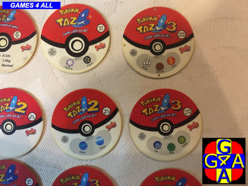 17 Pokemon TAZO Collection