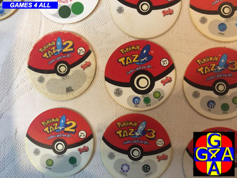17 Pokemon TAZO Collection