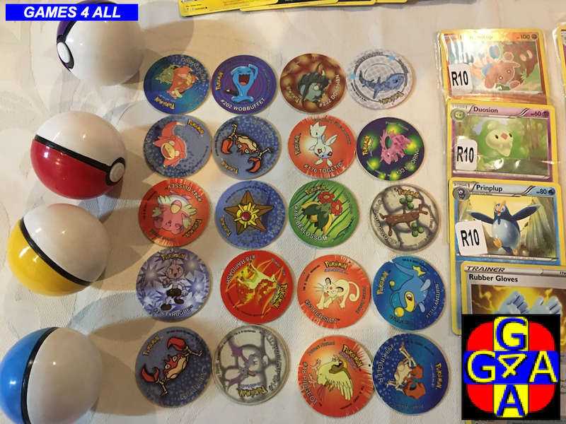 HUGE Pokemon Cards + 20 Tazos + EXTRAS - NO FAKE CARDS