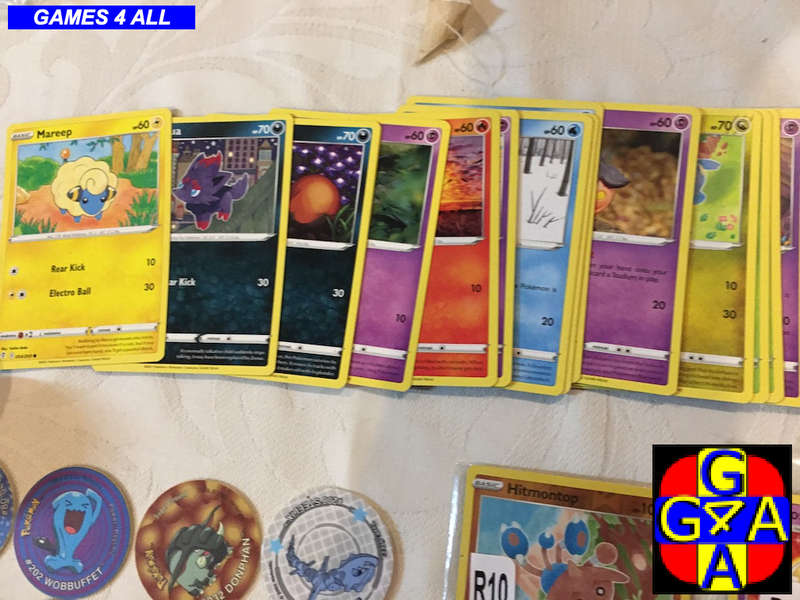 HUGE Pokemon Cards + 20 Tazos + EXTRAS - NO FAKE CARDS