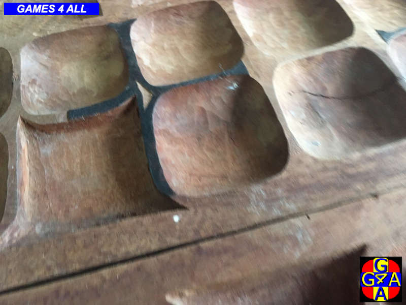 Mancala Wood Set (Bao la Kiswahili)