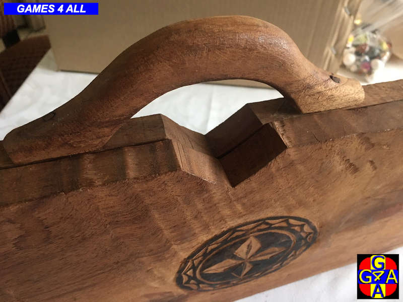 Mancala Wood Set (Bao la Kiswahili)