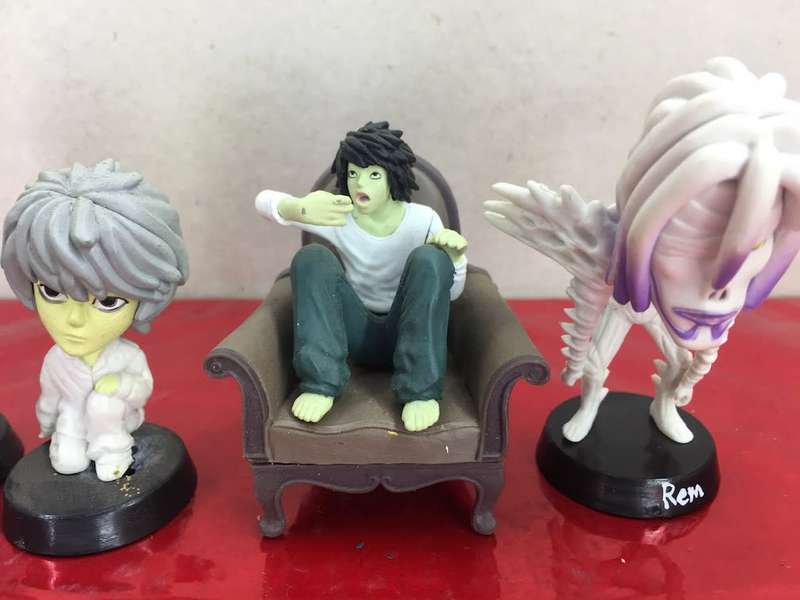 5 Death Note Figurines