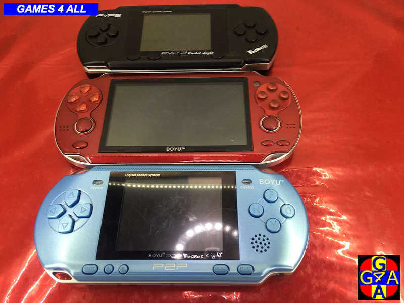 3 Handheld Gaming Units - One Bid for them ALL!!!