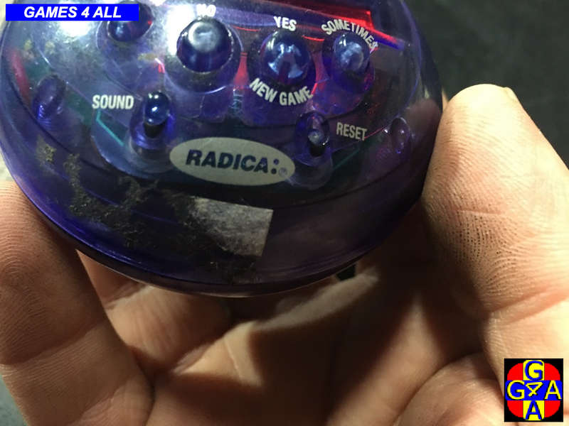 Radica 20Q - 20 Questions Handheld Game - Blue
