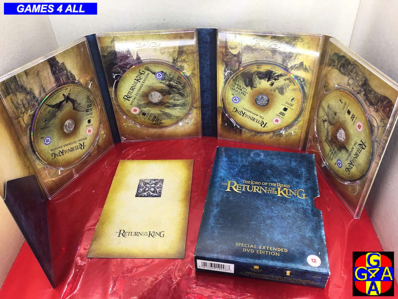The Lord of the Rings, The Return of the King - 4 DVD Extended Version