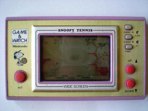 Game & Watch - Snoopy Tennis (1982)