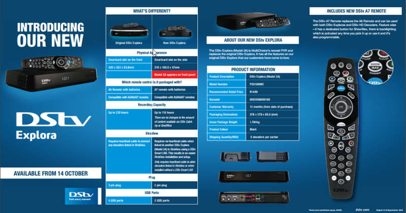 DSTV EXPLORA 2A