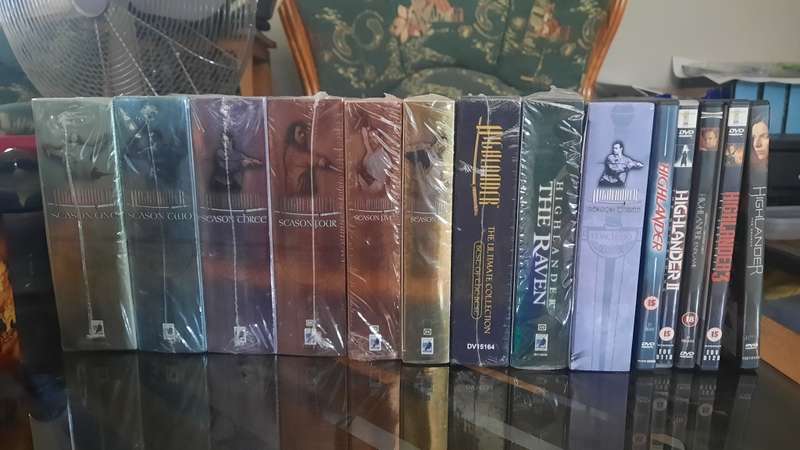 Highlander DVD Mega Collection: Seasons 1-6 + Extras