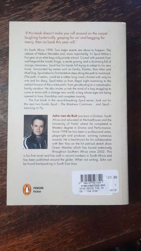 `Spud` by John van de Ruit - Hilarious Coming-of-Age Novel