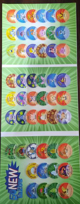 Limited Edition Pokémon Collector`s Album with 50 Tazos