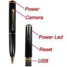 4 GB USB Pocket Video Recorder Ballpoint Pen