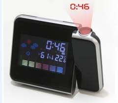 LCD Projector clock