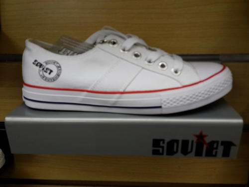 SOVIET CANVAS** Men Sizes Available ** 6 7 8 9 10**** Available In BLUE OR WHITE OR BLACK OR RED***